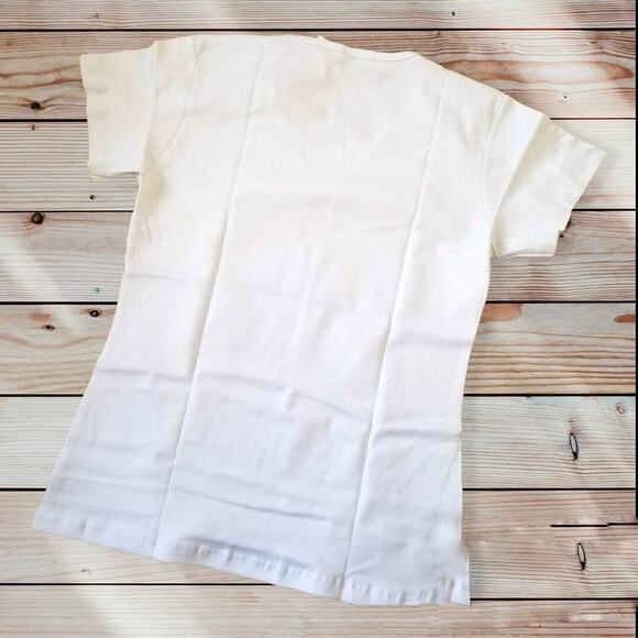 T-shirt Crewneck I Love Animals Princess-cut fitted Extra Slim - Size PL - Picture 2 of 4